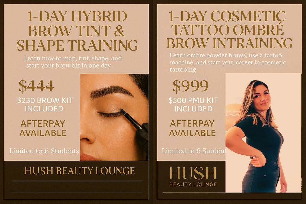 1 day cosmetic tattoo basic ombré brow training -intro