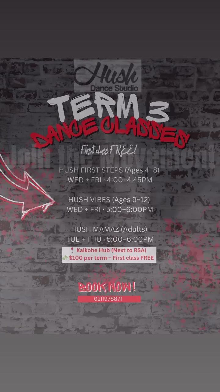 Hush Dance Term fees