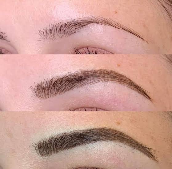 ombre brows 1st session